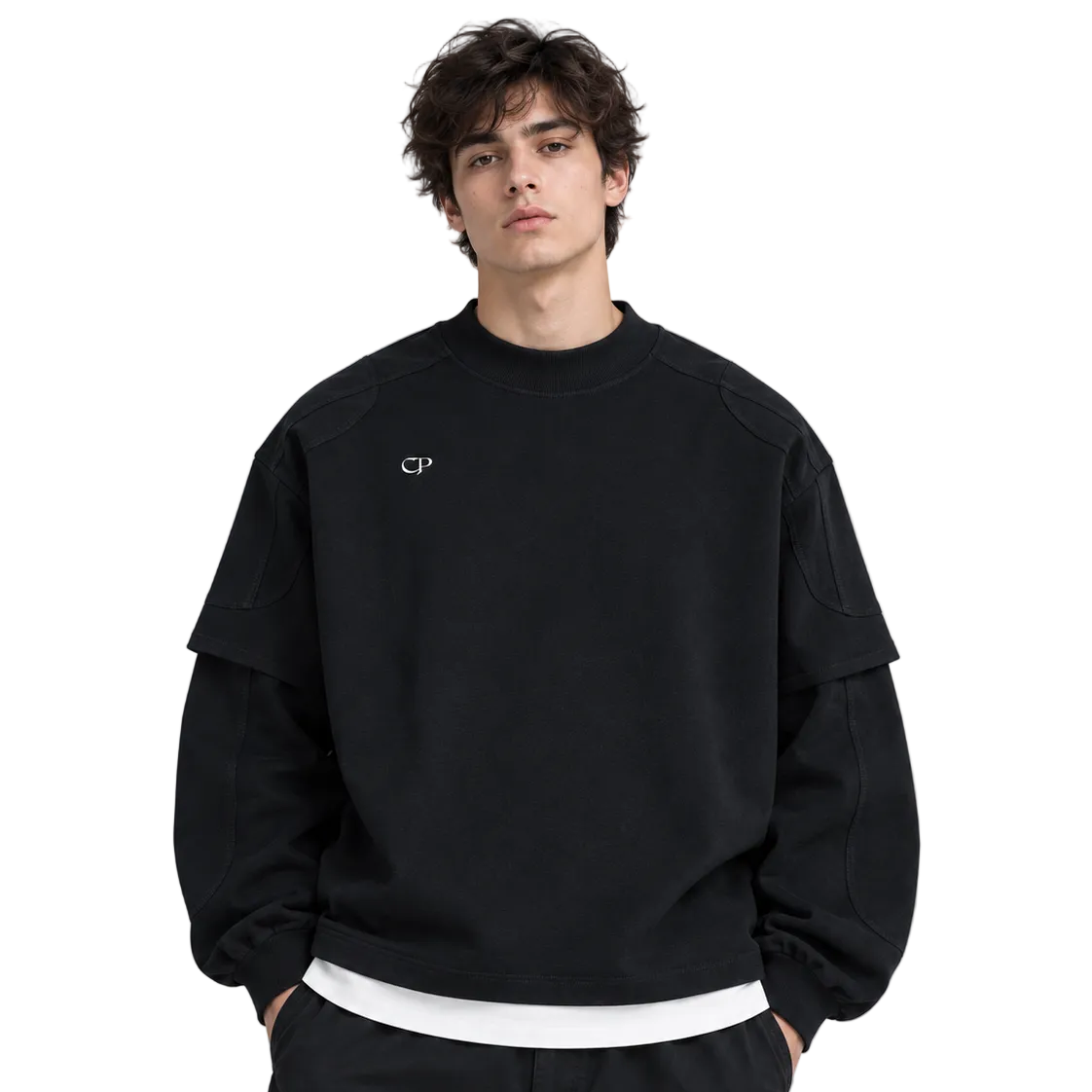 Tee-shirt Oversize Double Layer