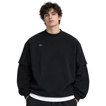 Tee-shirt Oversize Double Layer