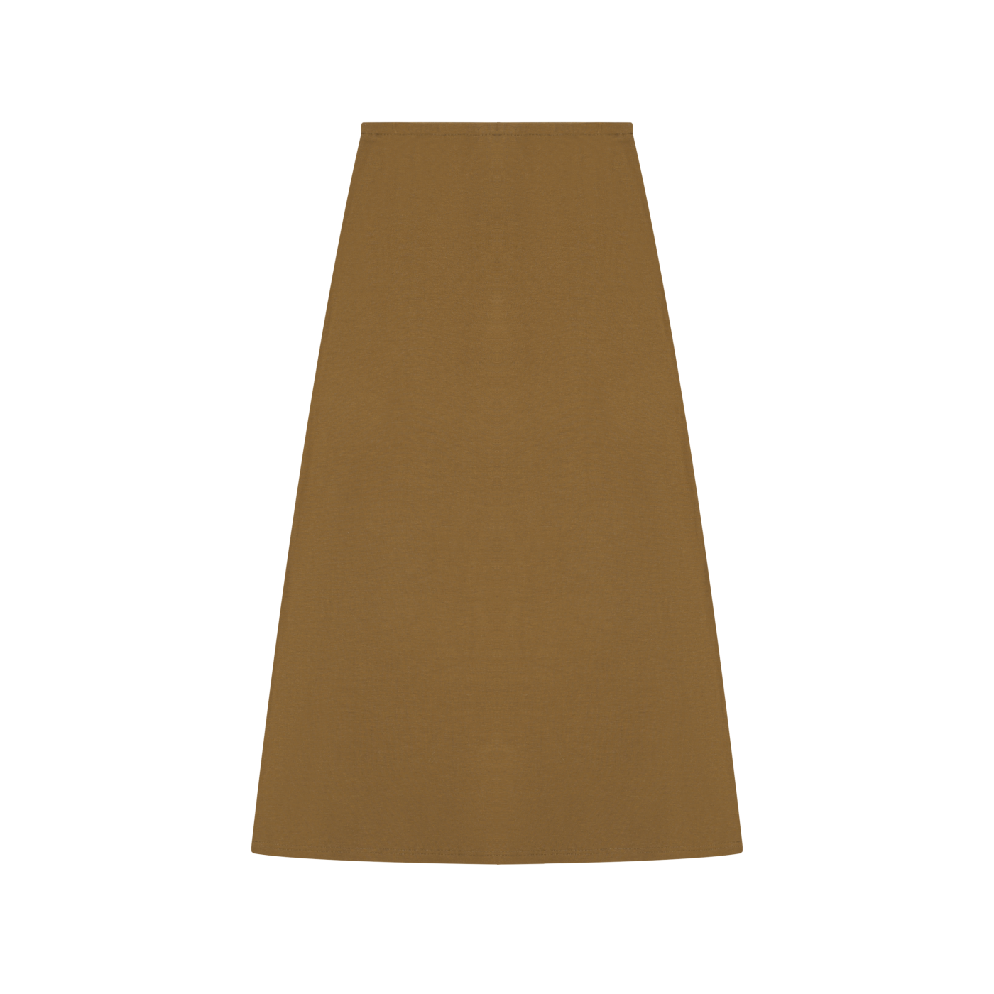 Women's Solid Color Knit Maxi Skirt