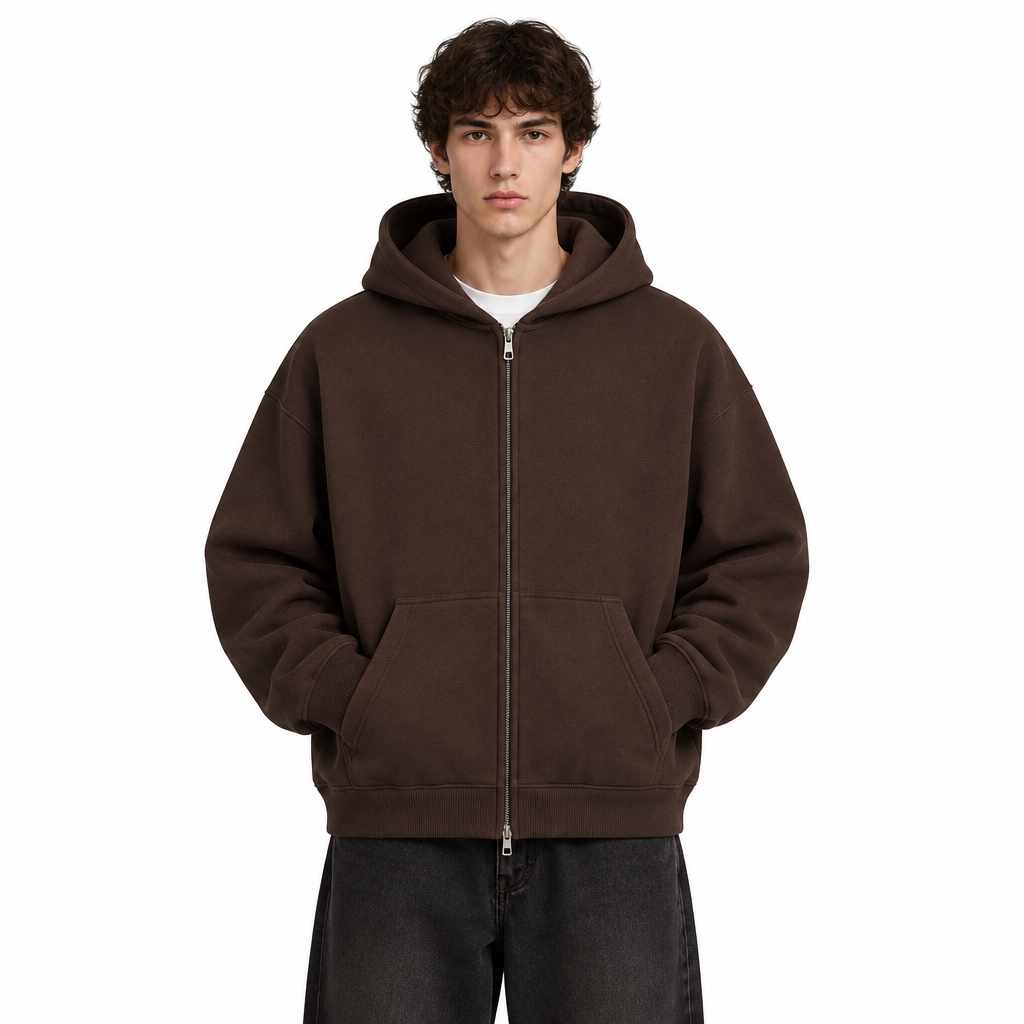FLEECE BOXY HODDIES FOCUS