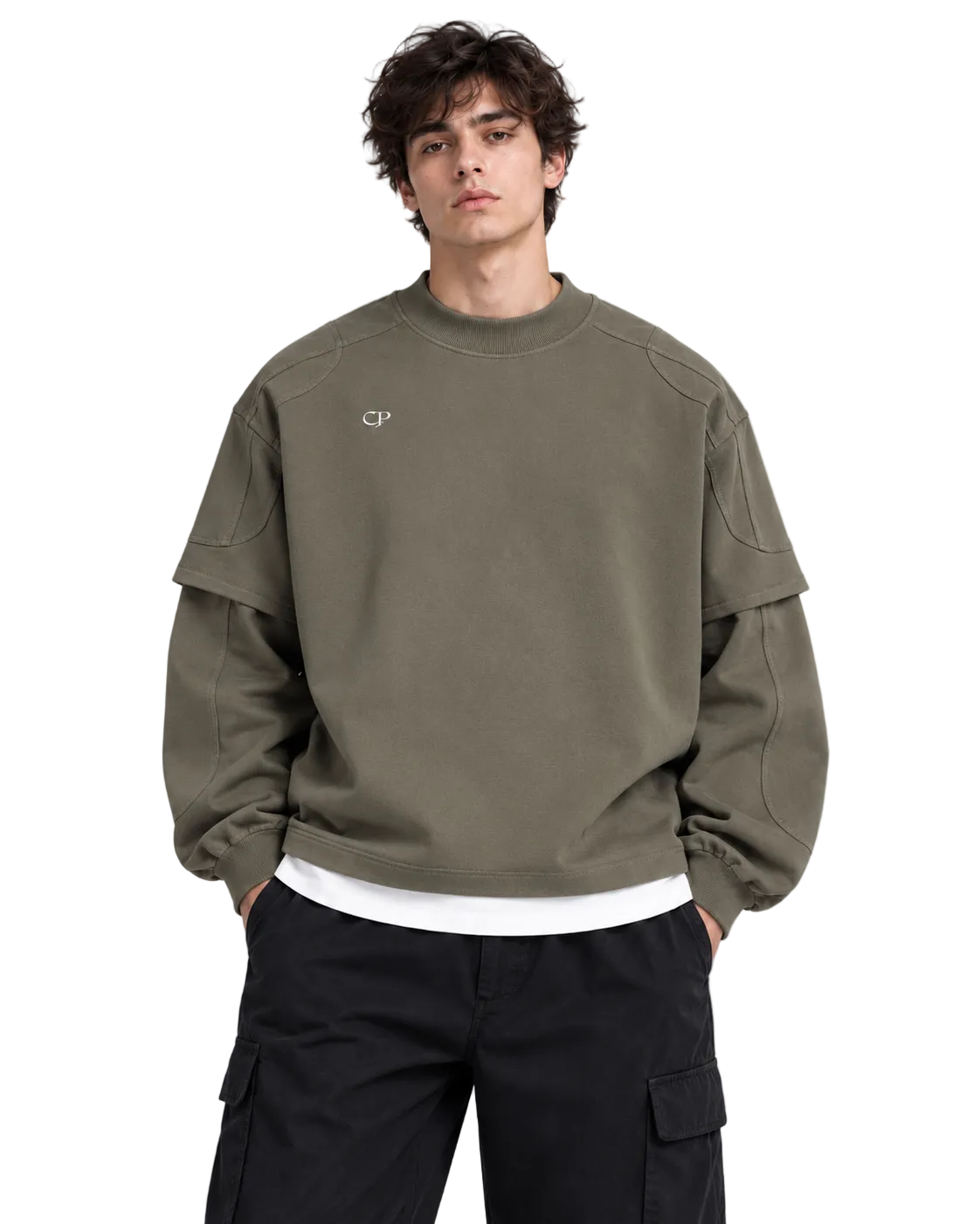 Tee-shirt Oversize Double Layer