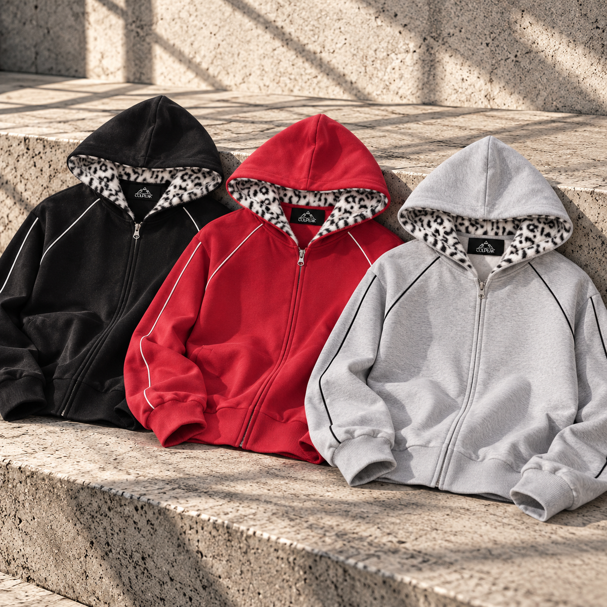 HOODIE ZIPPÉ WILD