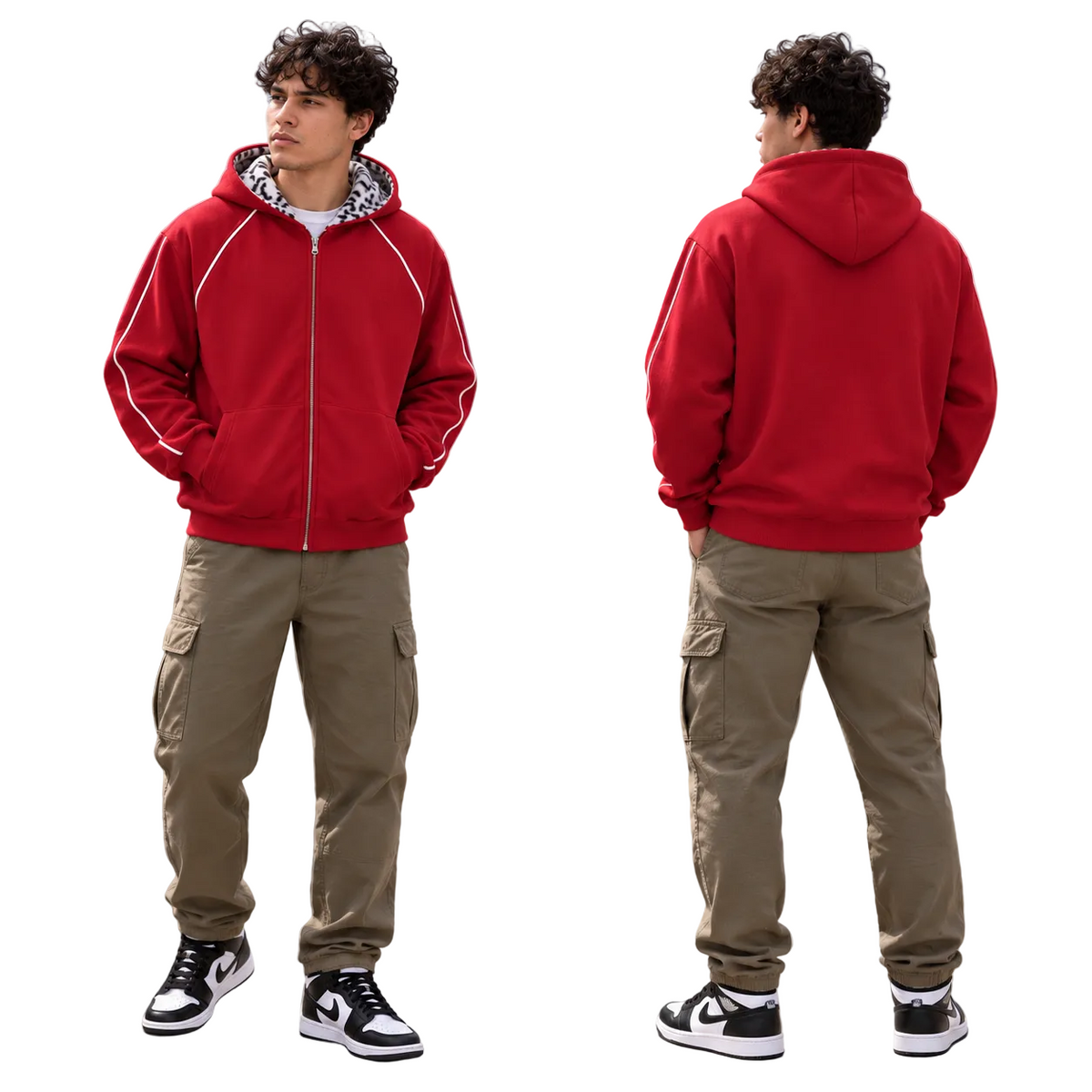 HOODIE ZIPPÉ WILD