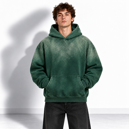Heavyweight Sunfade Oversized Hoodie FOCUS