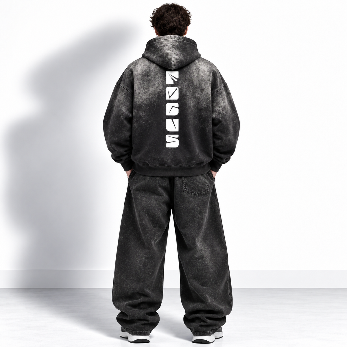Heavyweight Sunfade Oversized Hoodie FOCUS