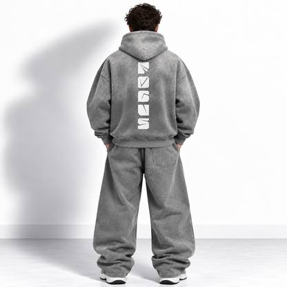 Heavyweight Sunfade Oversized Hoodie FOCUS