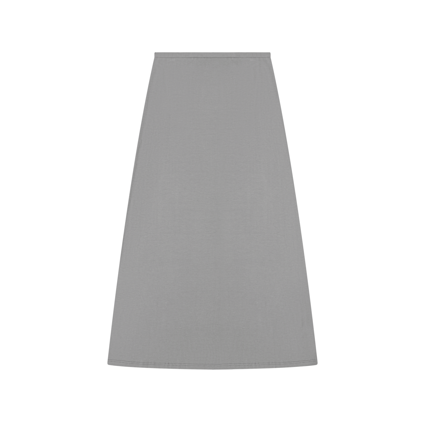 Women's Solid Color Knit Maxi Skirt