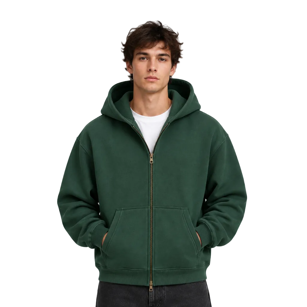 FLEECE BOXY HODDIES FOCUS